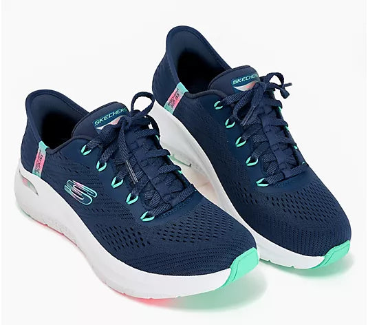 Slip- -ins Arch Fit Vegan Washable Mesh Sneakers - Easy Chic
