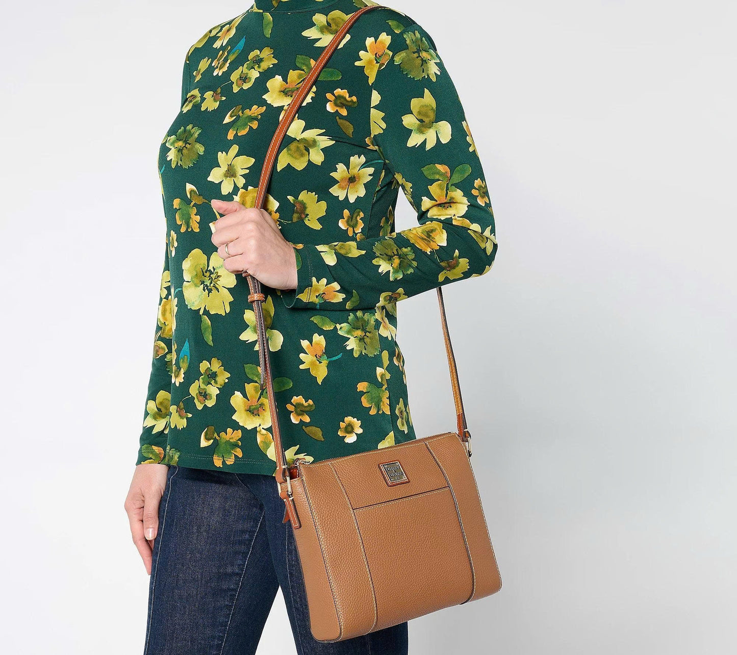 Pebble Leather Lexington Crossbody