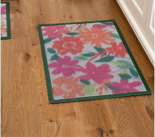 Bernini 2'x3' Aqua-Terra Indoor Outdoor Water & Dirt Trapping Mat