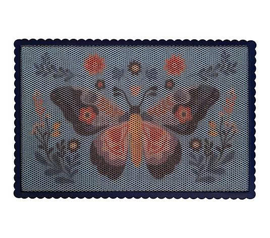 Bernini 2'x3' Aqua-Terra Indoor Outdoor Water & Dirt Trapping Mat