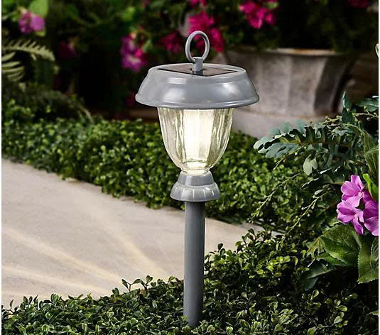 Energizer 8pc 3-in-1 Solar Pathway Lights with 360-degree Filament Bulb